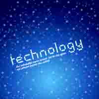 CorelDraw Vectors CDR File – CorelDraw Vectors CDR File – Technology Vector Background on Blue Base